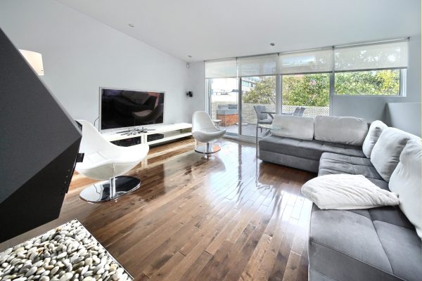 Upstairs living space